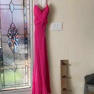 Pink formal dress